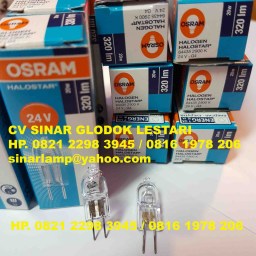 Lampu Halogen Kacang 24V 20W G4 Osram 64435 Lampu Halogen Kacang 24V 20W G4 Osram 64435